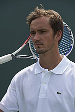 Daniil Medvedev, 2021 Tek erkekler şampiyonu. Bu onun ilk Majör single şampiyonluğuydu.