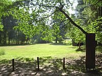 Schwarze Elster (links) und Hirtenwiese in den Arnsdorfer Bergen