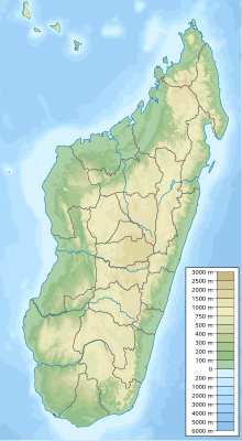 Location map Madagaskar