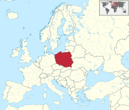 Mapa de Poland