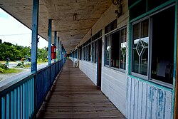 Longhouse at Temburong, Brunei Darussalam - inside