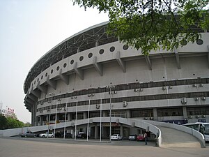 Das Fengtai-Stadion in Peking