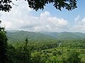 Valley of the Río Tula, Calnali, facing west from Papatlatla