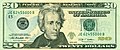 Series 2004 $20 bill (obverse)