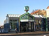 Hermannstraße S-Bahn station entrance in 2005