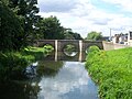 The Old Bridge in The Deepings, crossing the River Welland Lincolnshire / Soke of Peterborough, UK