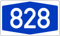 File:Bundesautobahn 828 number.svg