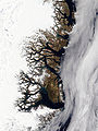 Coastline of Greenland