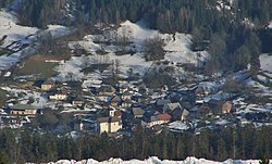 Skyline of Aillon-le-Vieux