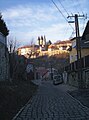 The castle from quarter "Jeruzsálemhegy"