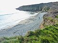 Plogoff : plage de galets entre la Pointe de Plogoff et la Pointe du Mouton