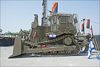 IDF D9R in Yad LaShiryon, Israel 70th Independence Day