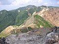 茶臼岳山頂付近から北方向