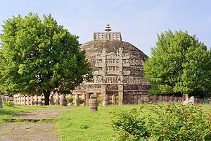 The Great Stupa at Sanchi