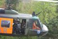 Bell UH-1 bei einem Einsatz