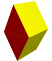 Rhombic prism