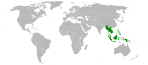 Hego-ekialdeko Asia munduko eskualdea