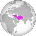 اوج گستره شاهنشاهی ماد در دوران فرمانروایی هووخشتره