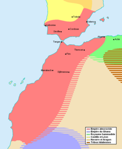 Emirato Almoravide - Localizzazione