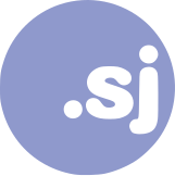 The logo for the .sj top-level domain owned by Norid.