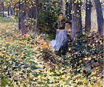 Theodore Robinson, Autumn Sunlight, 1888