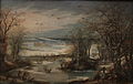 Winterlandschap met kasteel van Tervuren (1614) Denijs van Alsloot