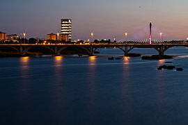 Vista desde el Puente de Palmas.