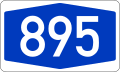 File:Bundesautobahn 895 number.svg