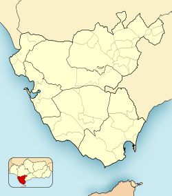 Los Barrios is located in Province of Cádiz