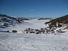 Le village alpin de Charlotte Pass (Nouvelle-Galles du Sud).