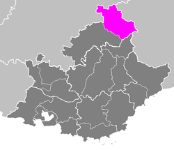 Location of Qarku Briançon