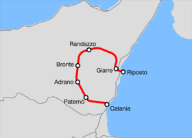 Image illustrative de l’article Ferrovia Circumetnea