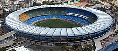 El Estadio Maracaná, sede de la final.