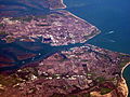 Aerial view of Portsmouth