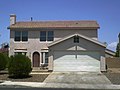 A real-life replica of the Simpson family's house in Henderson, Nevada