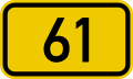 File:Bundesstraße 61 number.svg