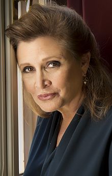 L'actriz estausunidense Carrie Fisher, en una imachen de 2013