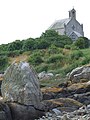 La chapelle de Chausey, Normandie, France.