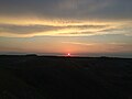 Solnedgang over Skagen i juli 2016