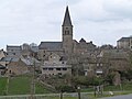 Blick auf die Ortschaft mit der Kirche Sainte-Madeleine