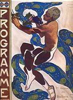 Afternoon of a Faun by Leon Bakst (1912).