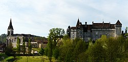 Skyline of Château-l'Évêque