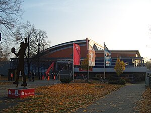 Außenansicht der Margon Arena