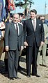 François Mitterrand and Reagan, 19 October