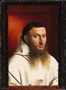 Portrait of a Carthusian, 1446, Metropolitan Museum of Art