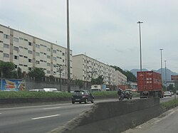 Vista do bairro carioca de Guadalupe.