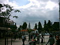 Street of Fátima (with Sanctuary view)