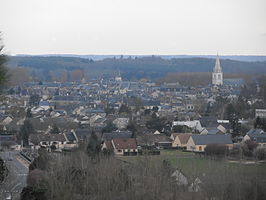 Gezicht op La Flèche