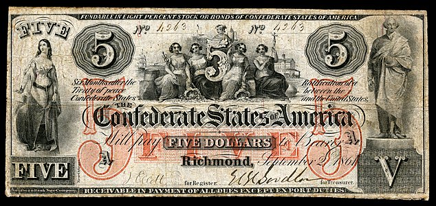 (created by the Southern Bank Note Company; nominated by Godot13)