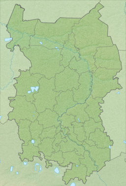 Location of the lake group in Russia.